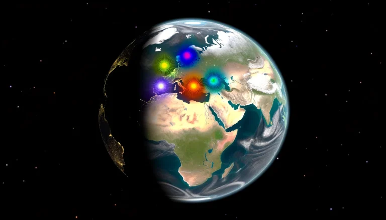 7 Chakras Of The Earth: Points And Map